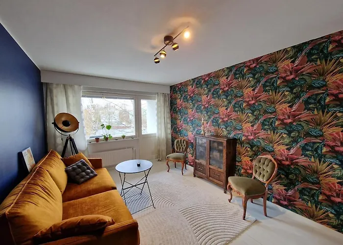 Colorful Two-room With Parking